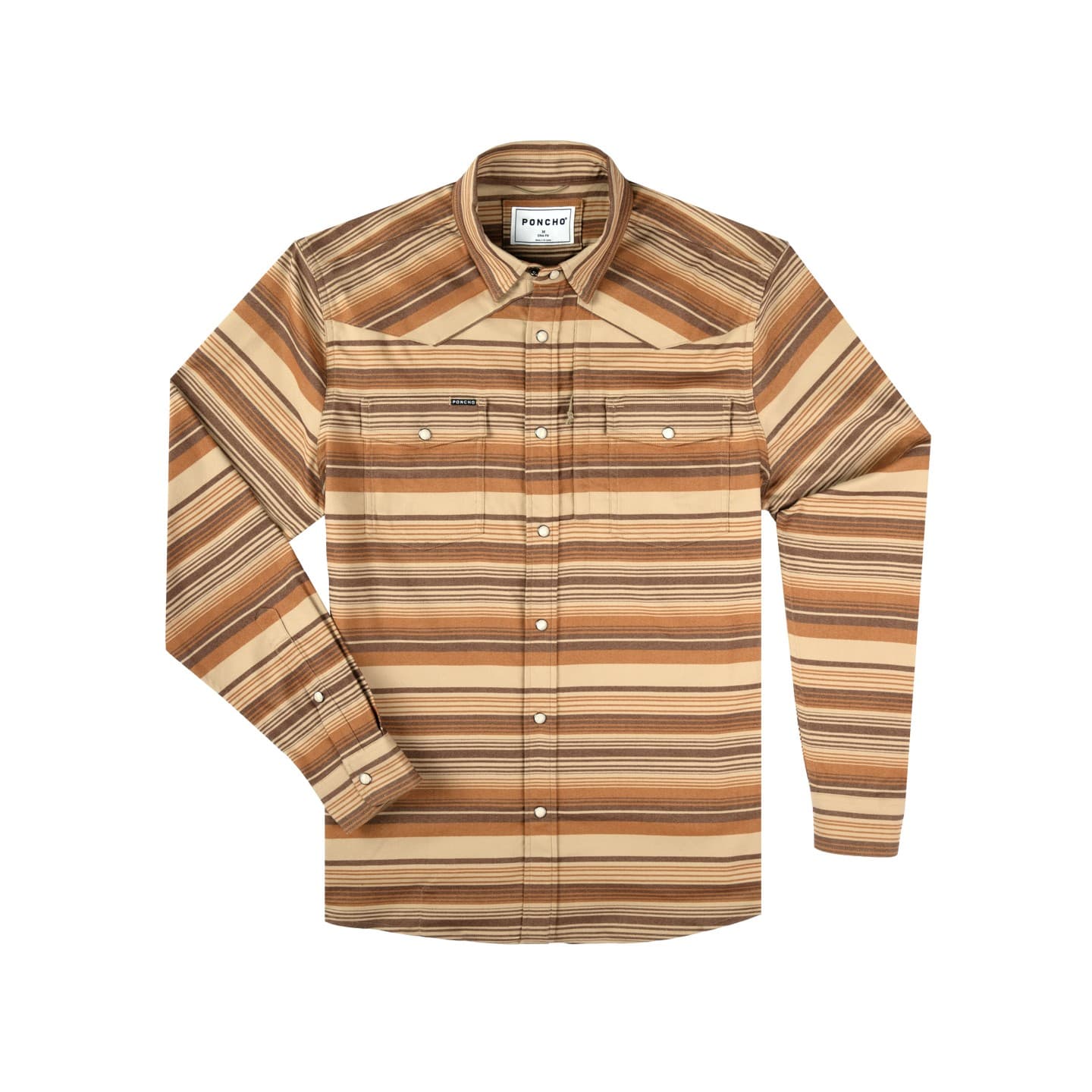 Maroon and Tan Stripe