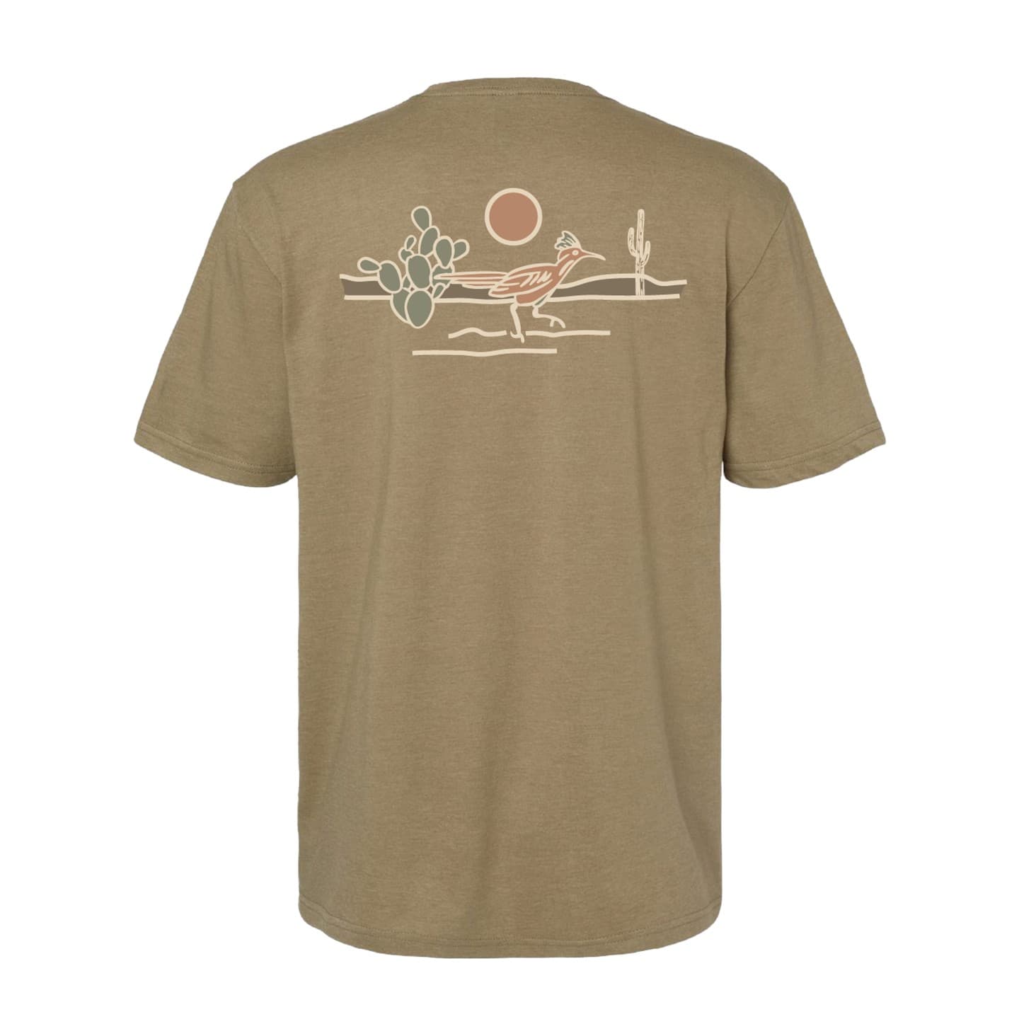 Beige Desert Run T-Shirt