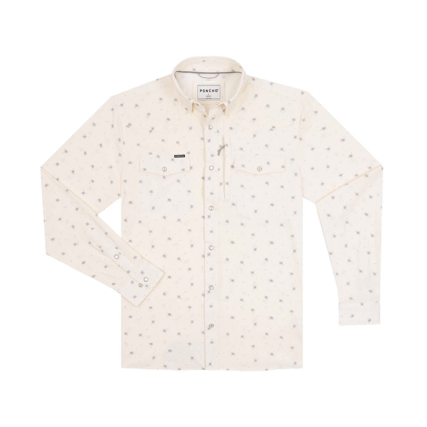 Floral Print on Off-White