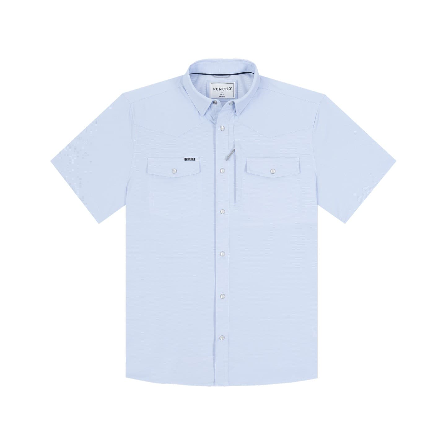 Blue Microcheck