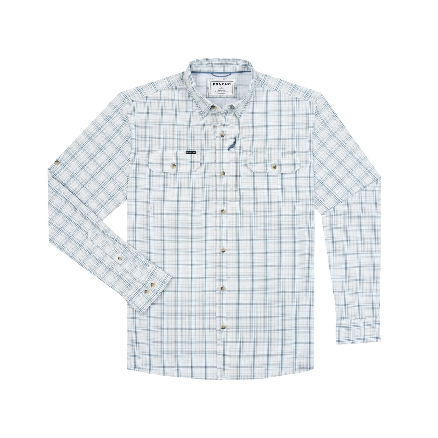 Slate and Silver Plaid
