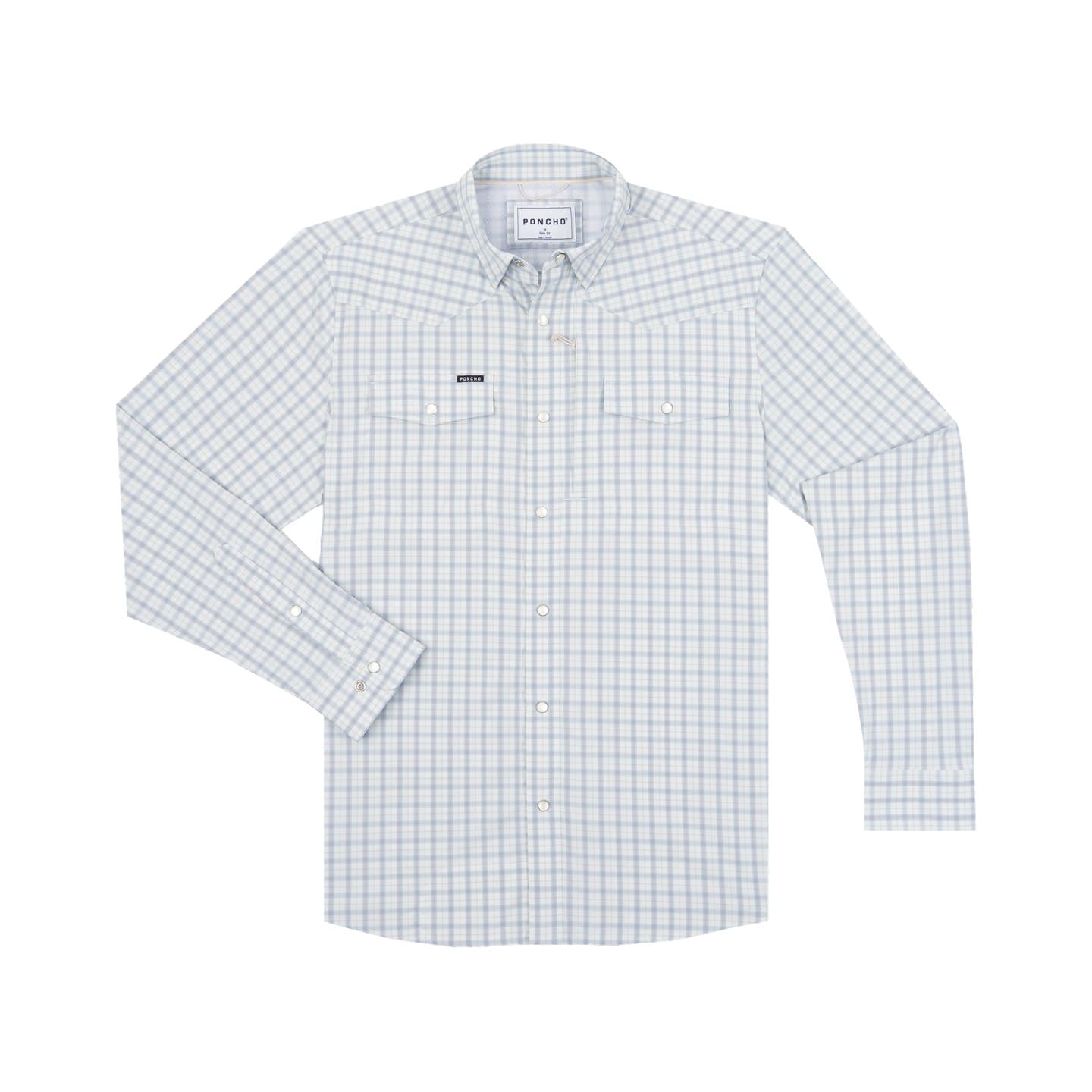 Light Blue and Red Clay Plaid
