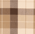 Cream and Brown Plaid